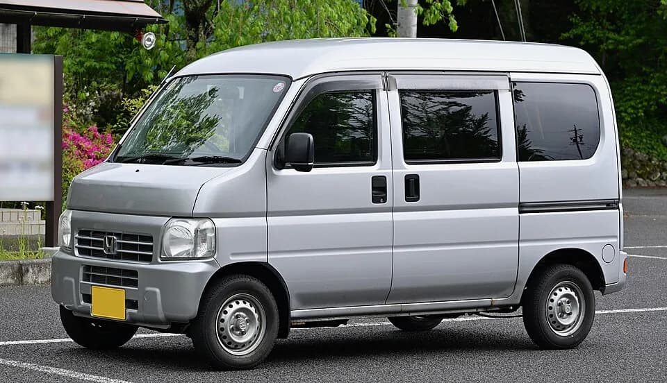 Honda Acty Van (HH6); illustrative model photo.